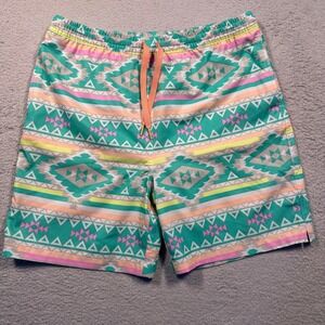 Chubbies Swim Trunks Youth XL 18/20 Aztec Geometric Southwestern Board Shorts